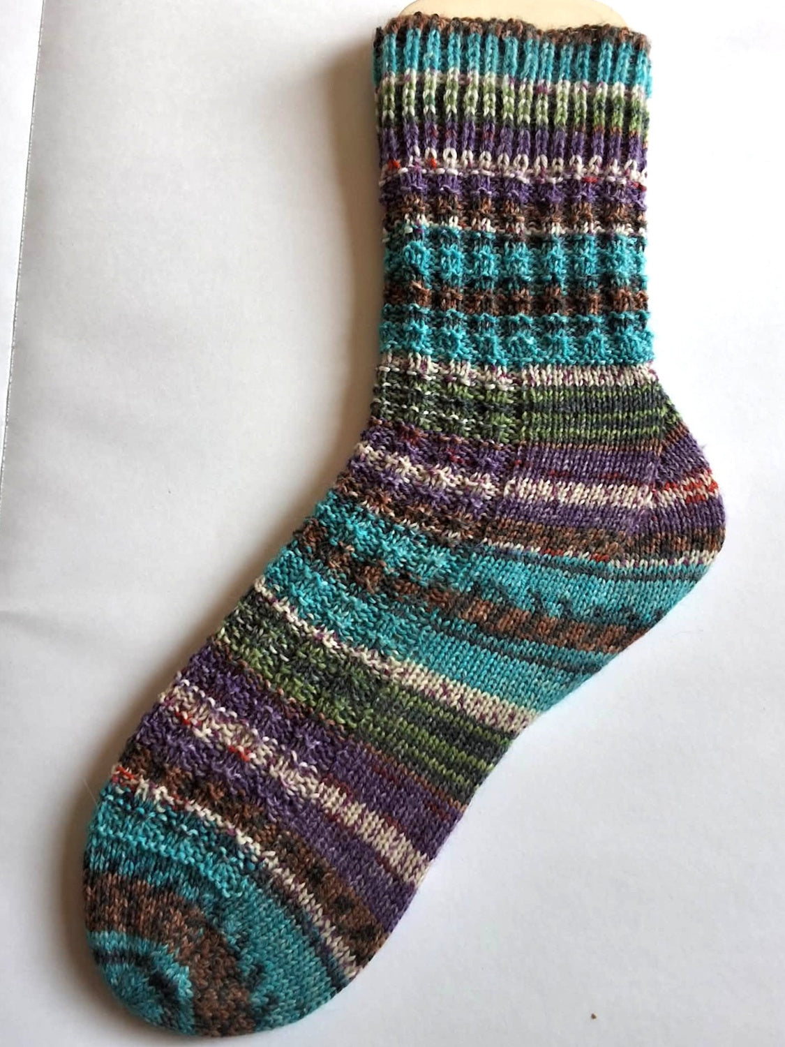 Sockenjahr 2026 – April Socke „Pelikular"