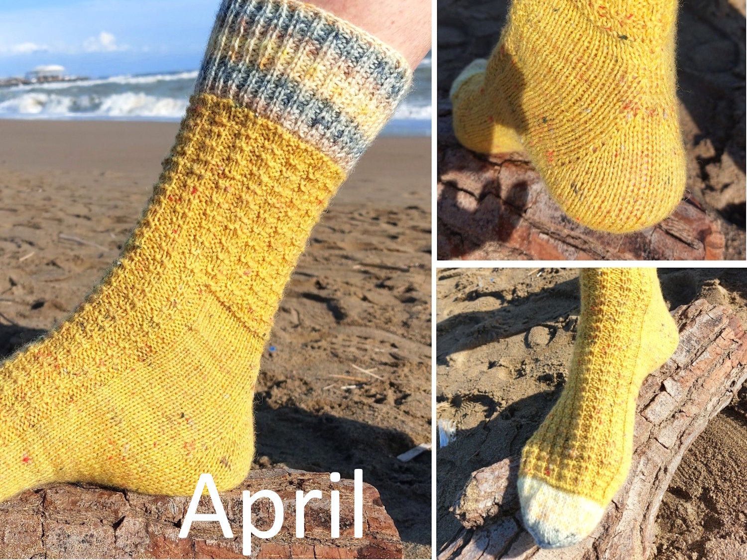 Sockenjahr 2026 - 12 Sockendesigns mit Fixen Quicky Ferse & Two Way Socke