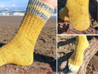 Sockenjahr 2026 – April Socke „Pelikular"
