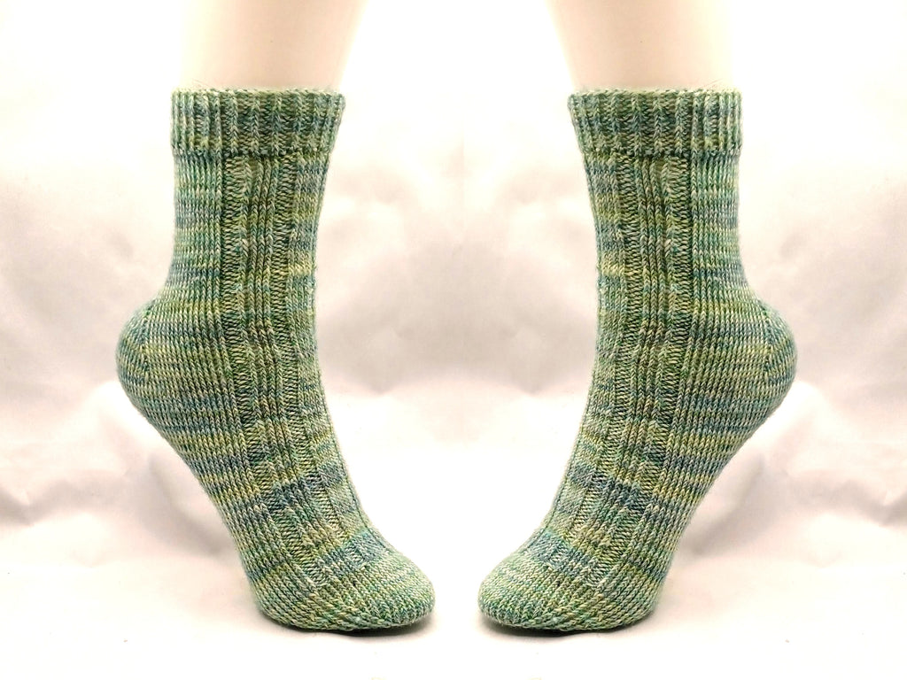 Strickanleitung Fixe-Quicky-Ferse "Jelly", Top Down, Socken stricken, Gr. 34-47, PDF