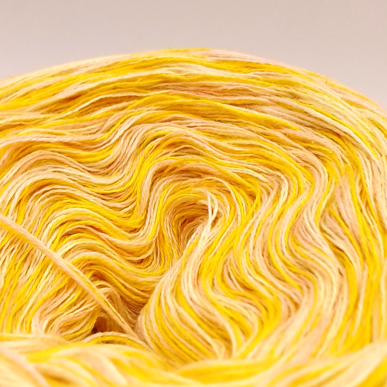 KAL Patchwork-Jahresdecke 2025 - Stricken- StarterSet 5 - Sonnenblume