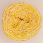 Bobbel "Sonnenblume", 4-fädig meliert, verschiedene Lauflängen, Farbe Set 5