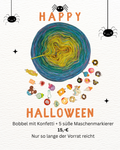 Halloween Bobbel + Süßes oder Saures, 4-fädig mit Konfetti