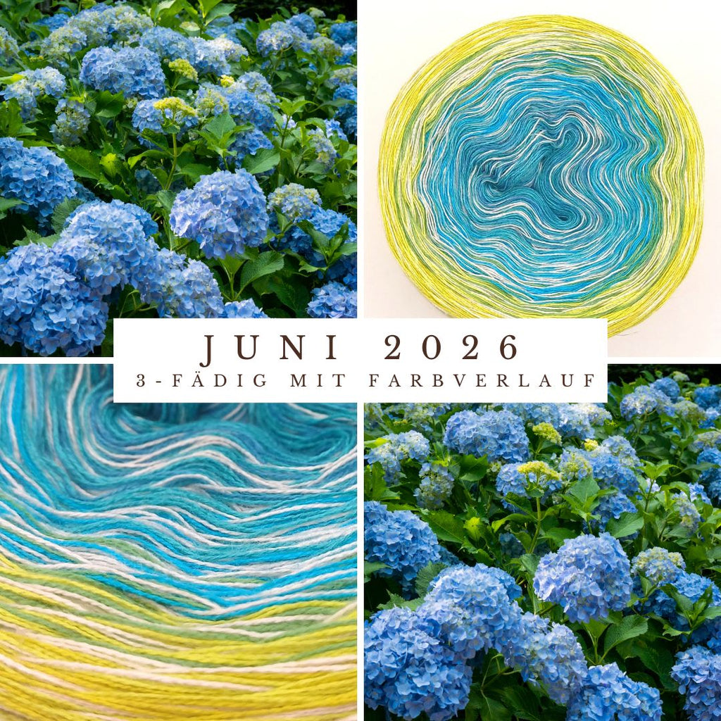 Monats-Bobbel Juni 2026 - 3-fädig