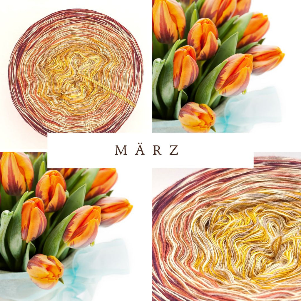 Monats-Bobbel März 2025 - 4-fädig
