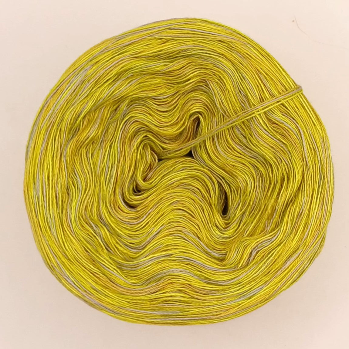 KAL Patchwork-Jahresdecke 2025 - Stricken- StarterSet 4 - Seerose