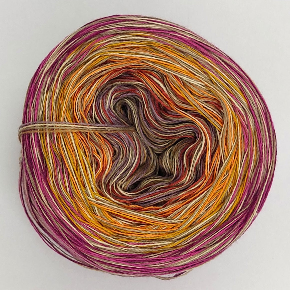 Kombi-Bobbel 8 mit Farbverlauf, 4-fädig