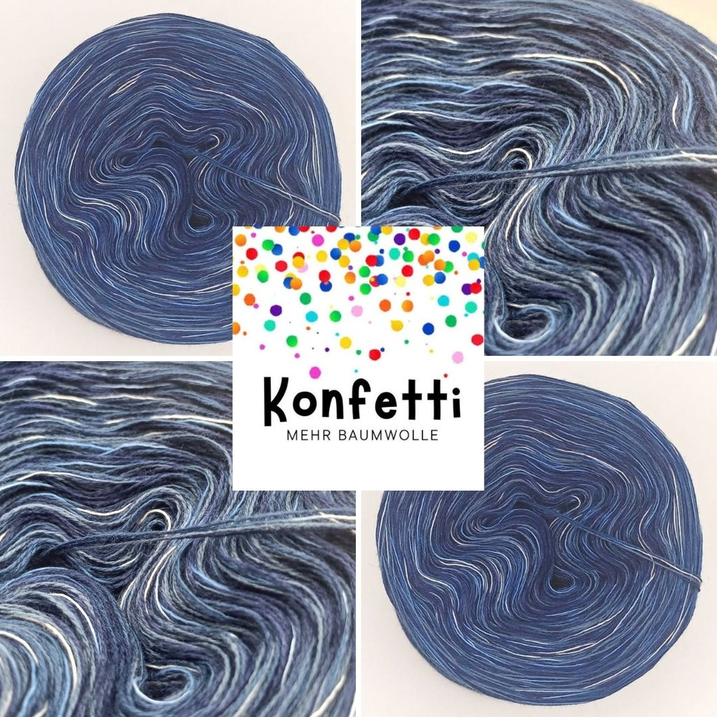 Konfetti Bobbel Garn mit mehr Baumwolle 28012