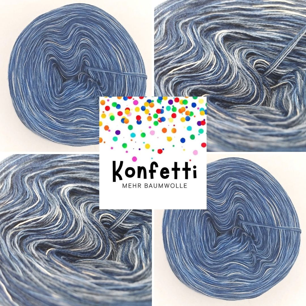 Konfetti Bobbel Garn mit mehr Baumwolle 28013
