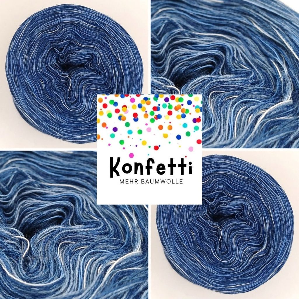 Konfetti Bobbel Garn mit mehr Baumwolle 28012