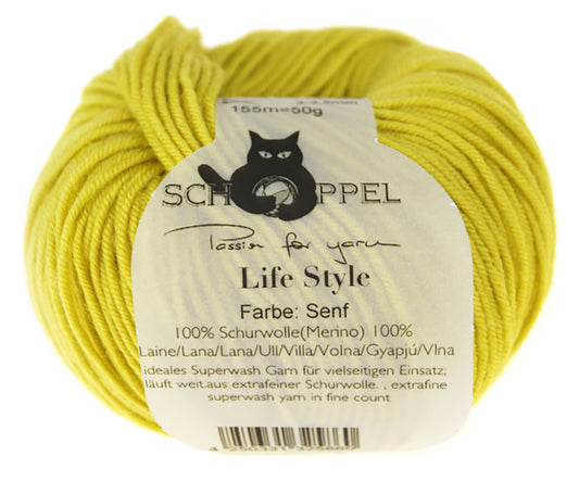 Schoppel Wolle Life Style 0583 Senf