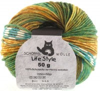 Schoppel Wolle Live Style Magic- Kiwi-Cocktail Farbe 1860magic