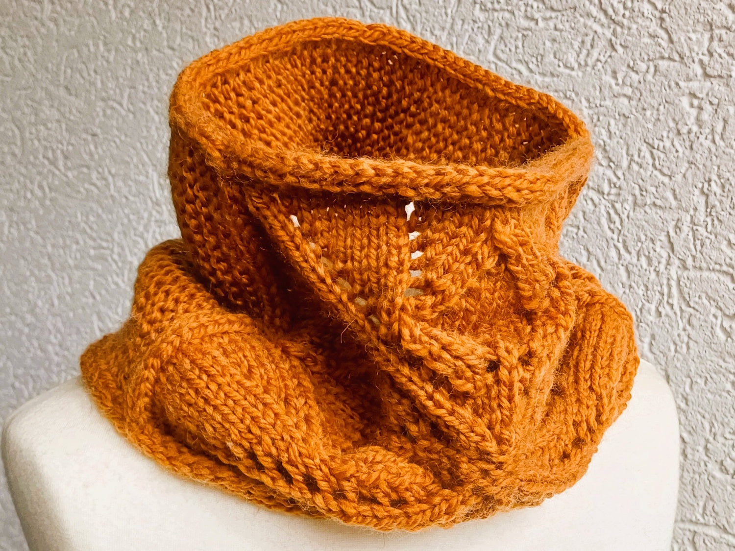 Loop, Schulterwärmer mit Riesen-Granny "Kuschel" stricken