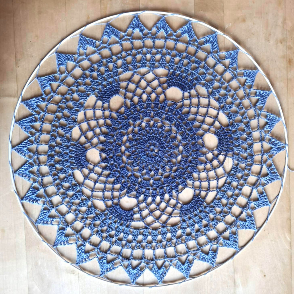 Häkelanleitung Mandala Sonnenstern