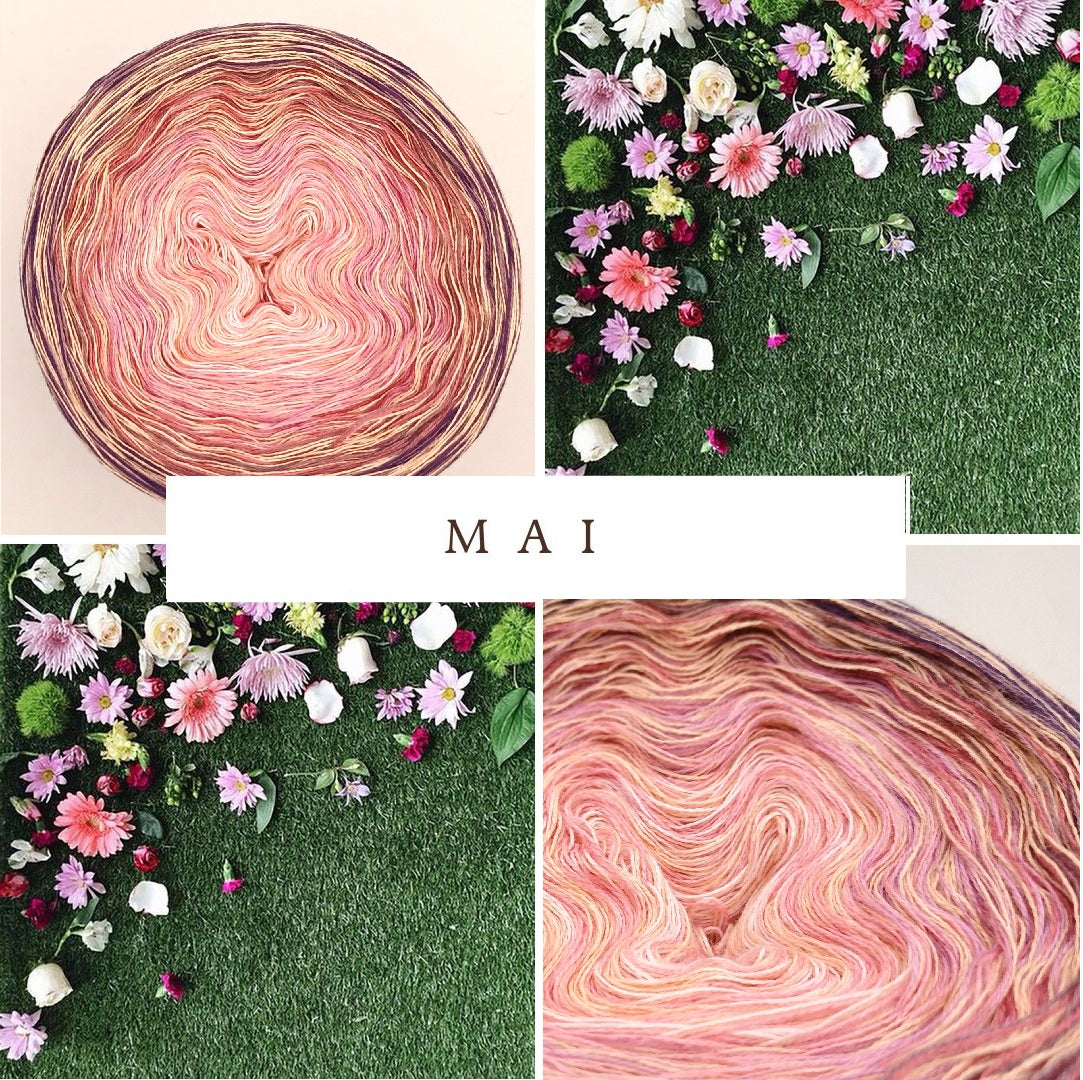 Monats-Bobbel Mai 2025 - 3-fädig