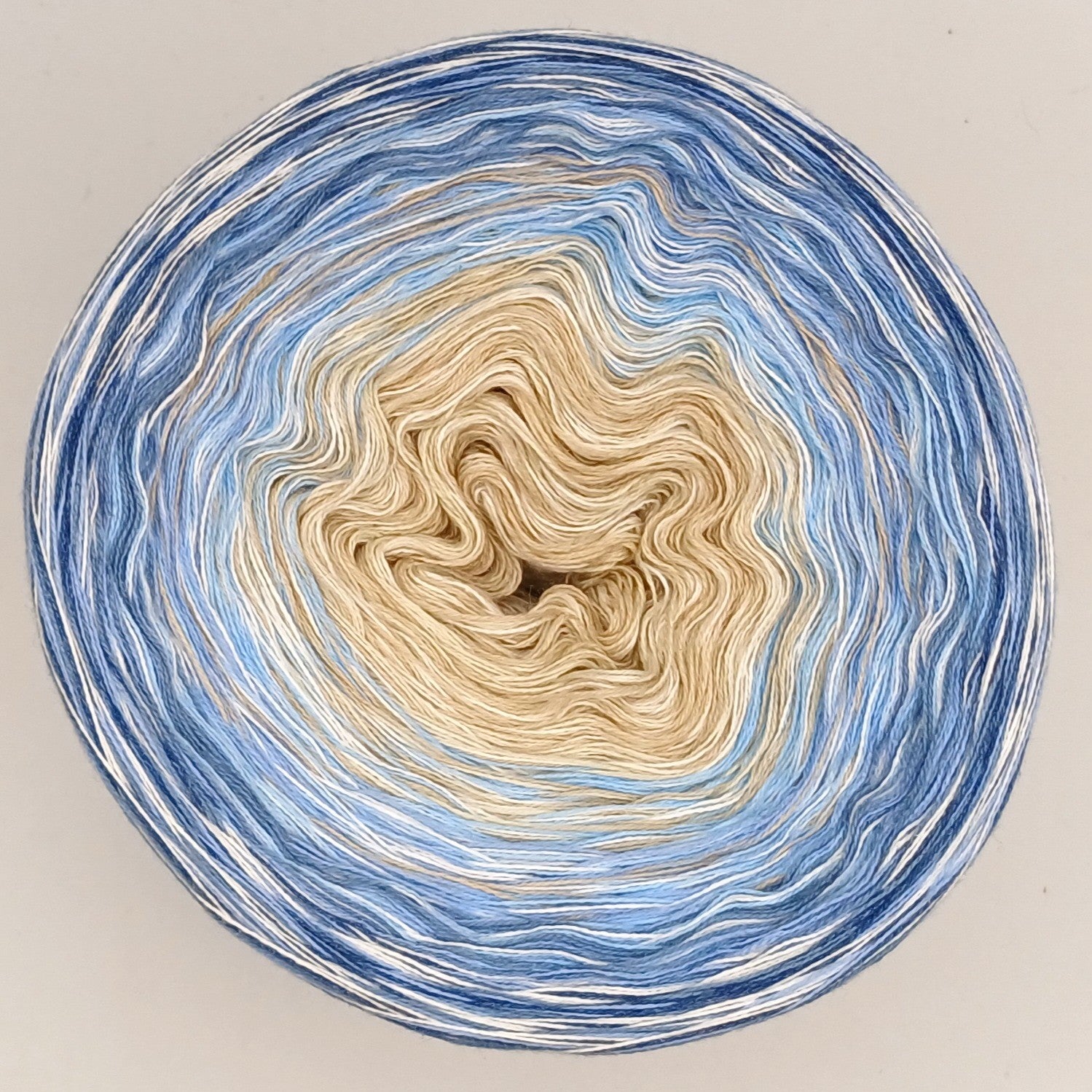 Schnäppchen Bobbel 4-fädig, mit Farbverlauf + Viskose, 250g/1050m (07926)