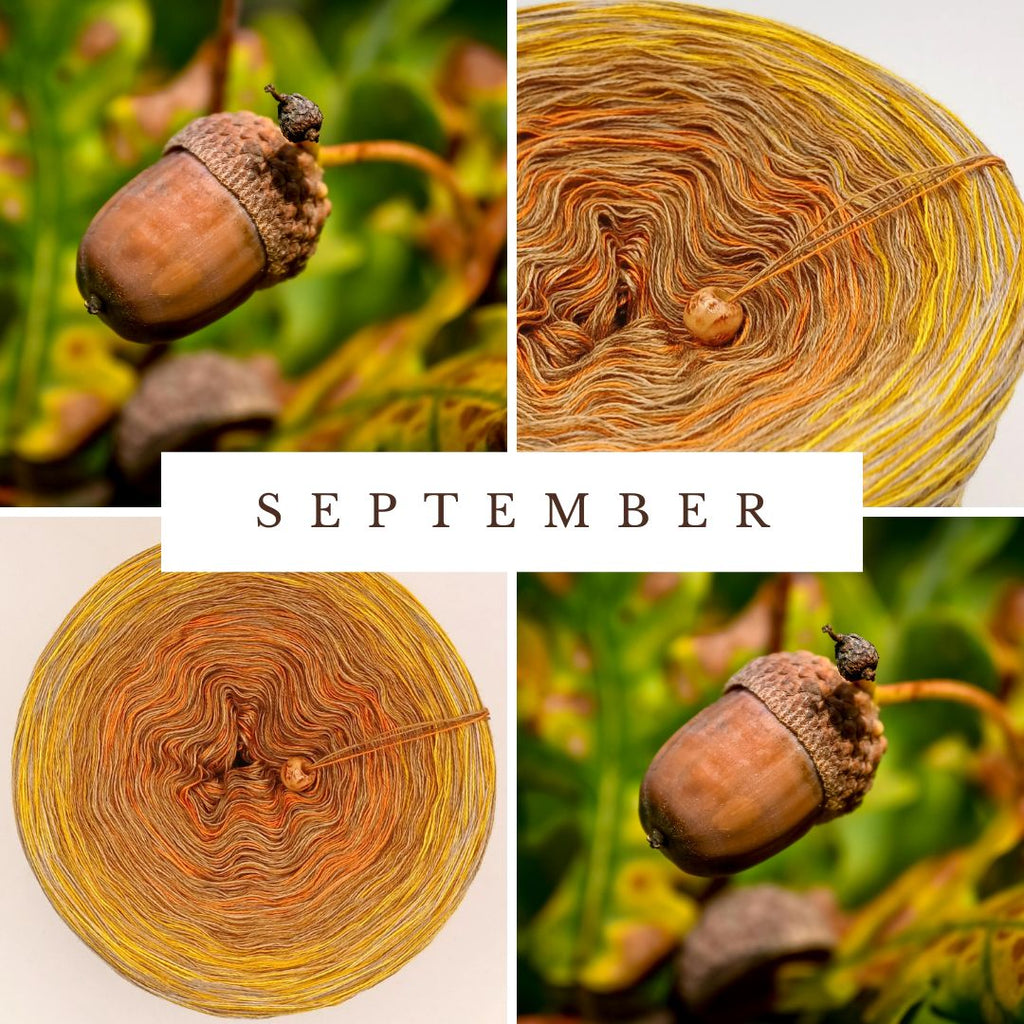 Monats-Bobbel September 2025 - 4-fädig