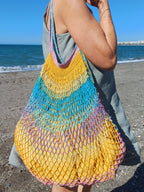 Einkaufsnetz, Standtasche "Samantha" häkeln