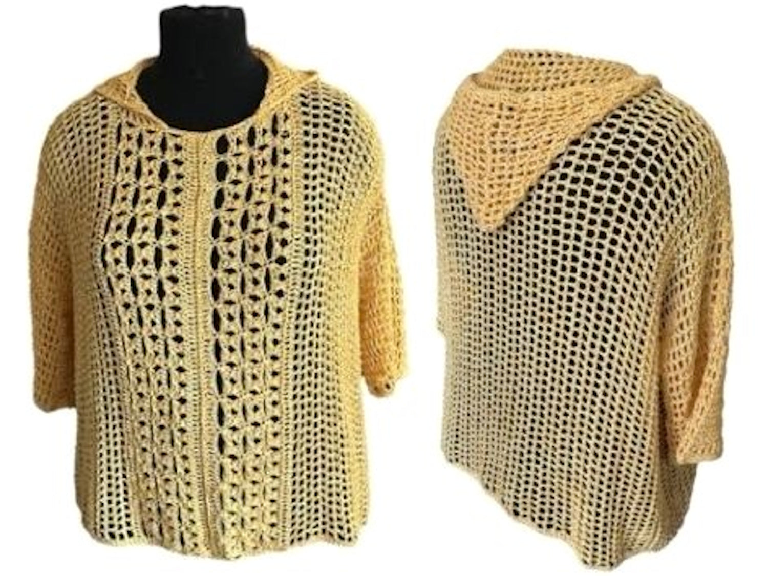 Kapuzen - Shirt / Tunika, sehr leicht an alle Größen + Längen anzupassen