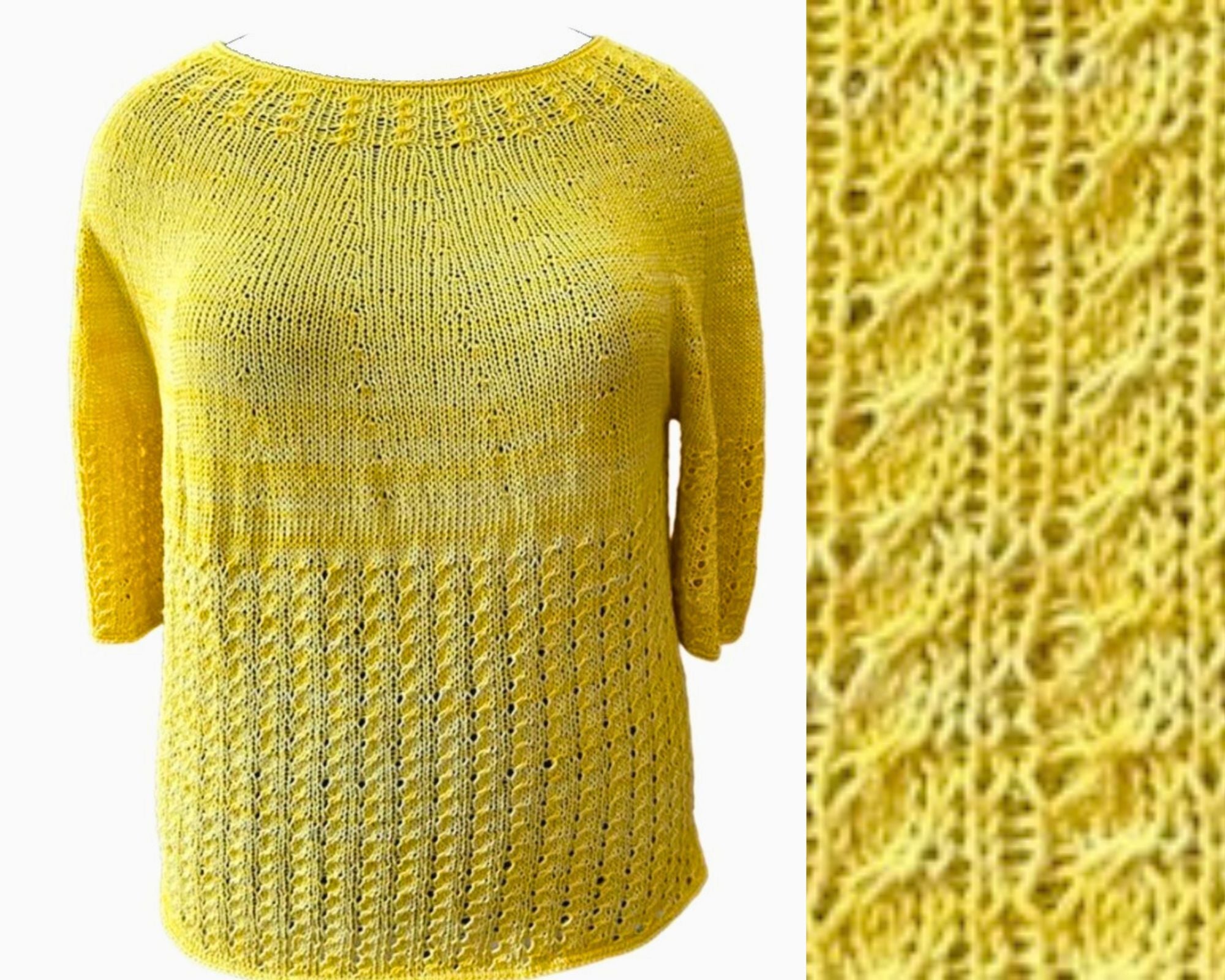 Pullover "Churros" mit Rundpasse