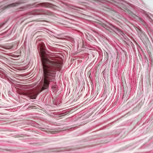 Bobbel "Röschen", 4-fädig meliert, verschiedene Lauflängen, Farbe Set 1