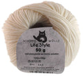 Schoppel Wolle Live Style Elfenbein Farbe 989