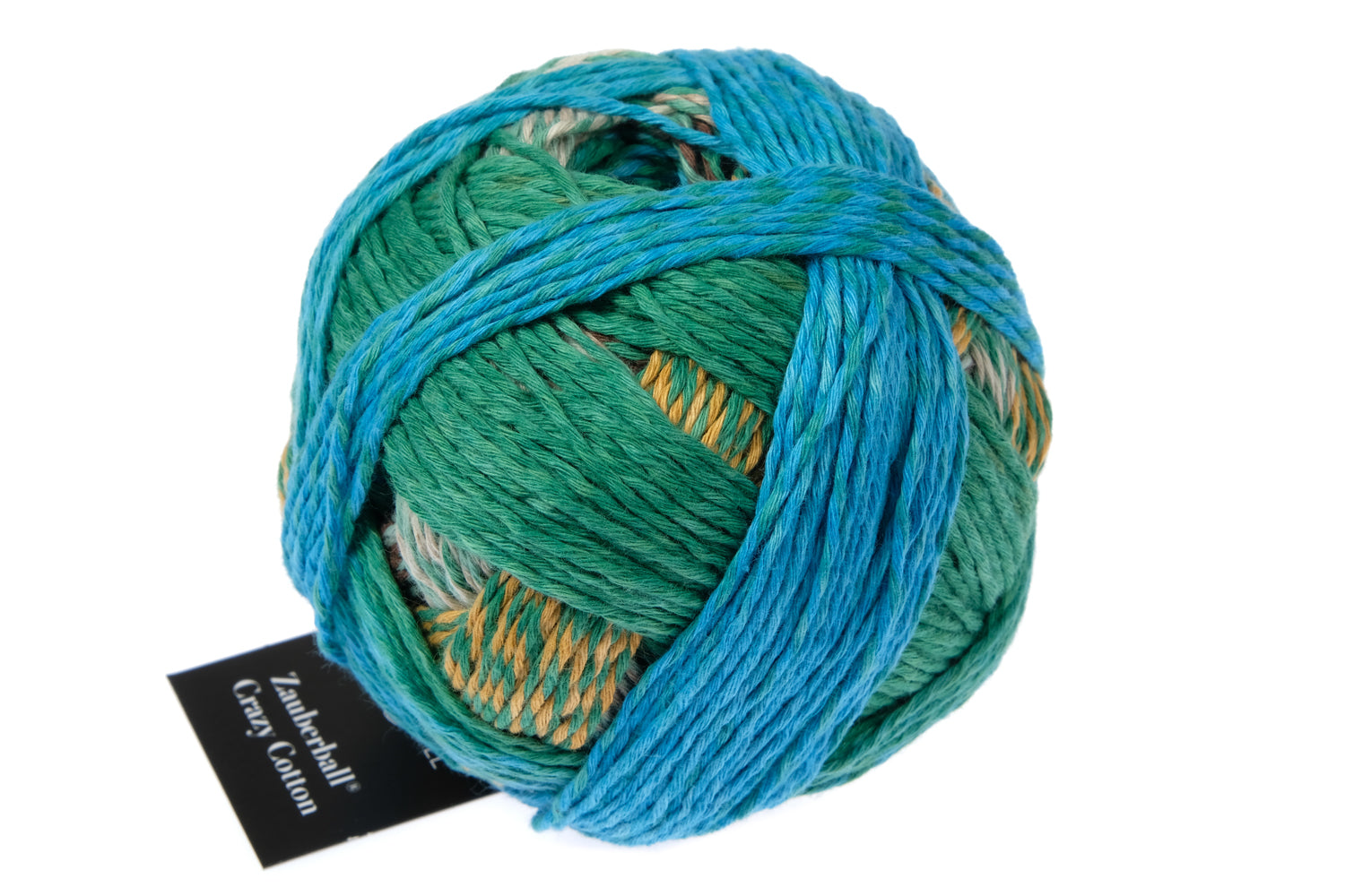 Zauberball®Crazy Cotton 2596 Sir Henry 100% Baumwolle (Ursprung Griechenland)