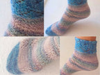 Sneakersocken "Torrox" Fixe Ferse u. quergestrickter Bund, Gr.34-47