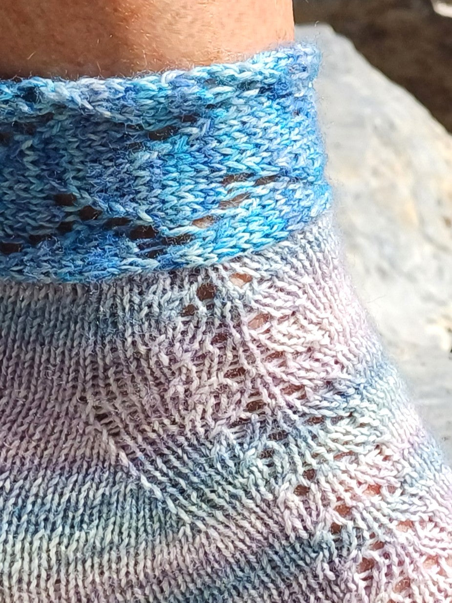 Sneakersocken "Torrox" Fixe Ferse u. quergestrickter Bund, Gr.34-47