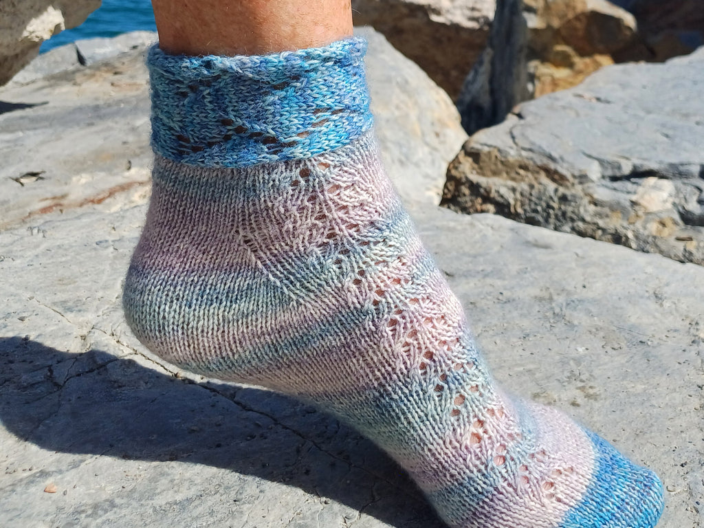 Sneakersocken "Torrox" Fixe Ferse u. quergestrickter Bund, Gr.34-47