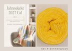 Granny Square Mystery Relief Jahresdecke 2027 – Garnset inklusive 4 Quartalsanleitungen