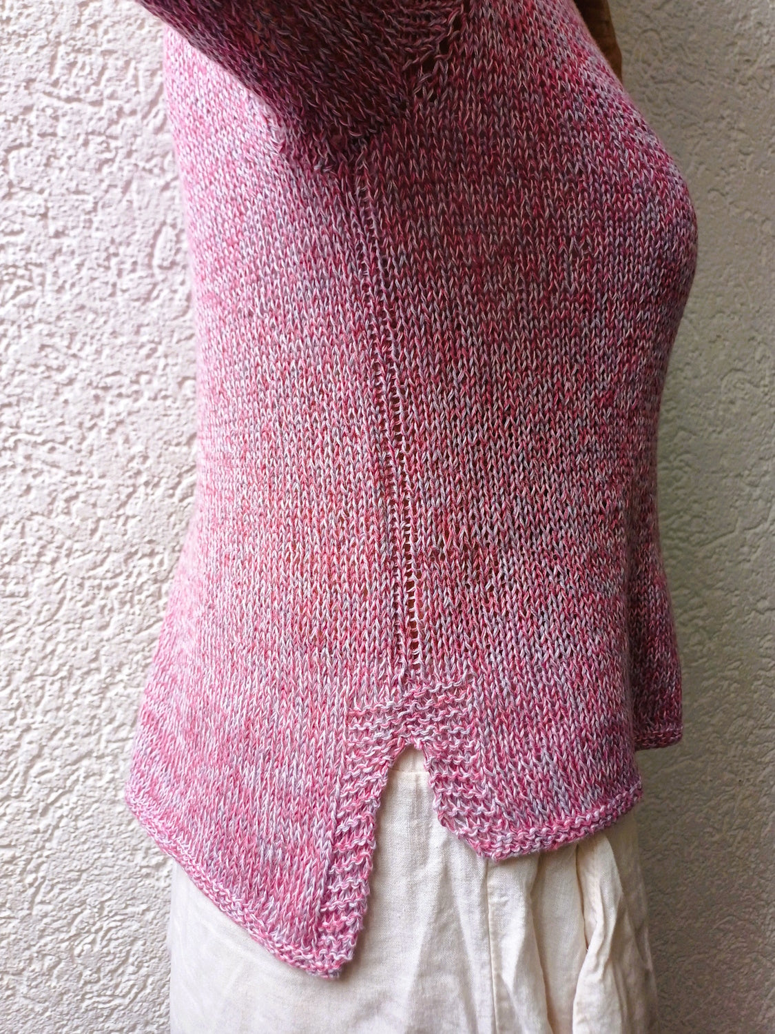 "Steffie Tee - Shirt " mit Seitenschlitz, Raglan von oben, Gr. S-XXXL