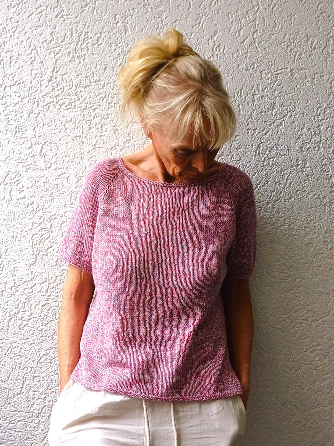 "Steffie Tee - Shirt " mit Seitenschlitz, Raglan von oben, Gr. S-XXXL