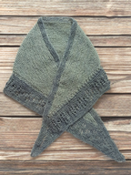 Halbmondtuch "Sweety" mit raffinierter Konstruktion stricken