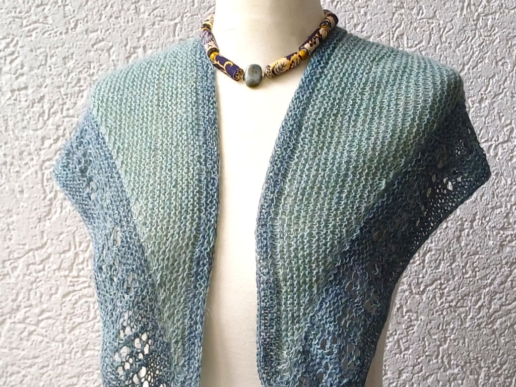 Halbmondtuch "Sweety" mit raffinierter Konstruktion stricken