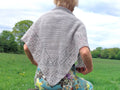 Dreieckstuch "Esperanza" mit Lacemuster