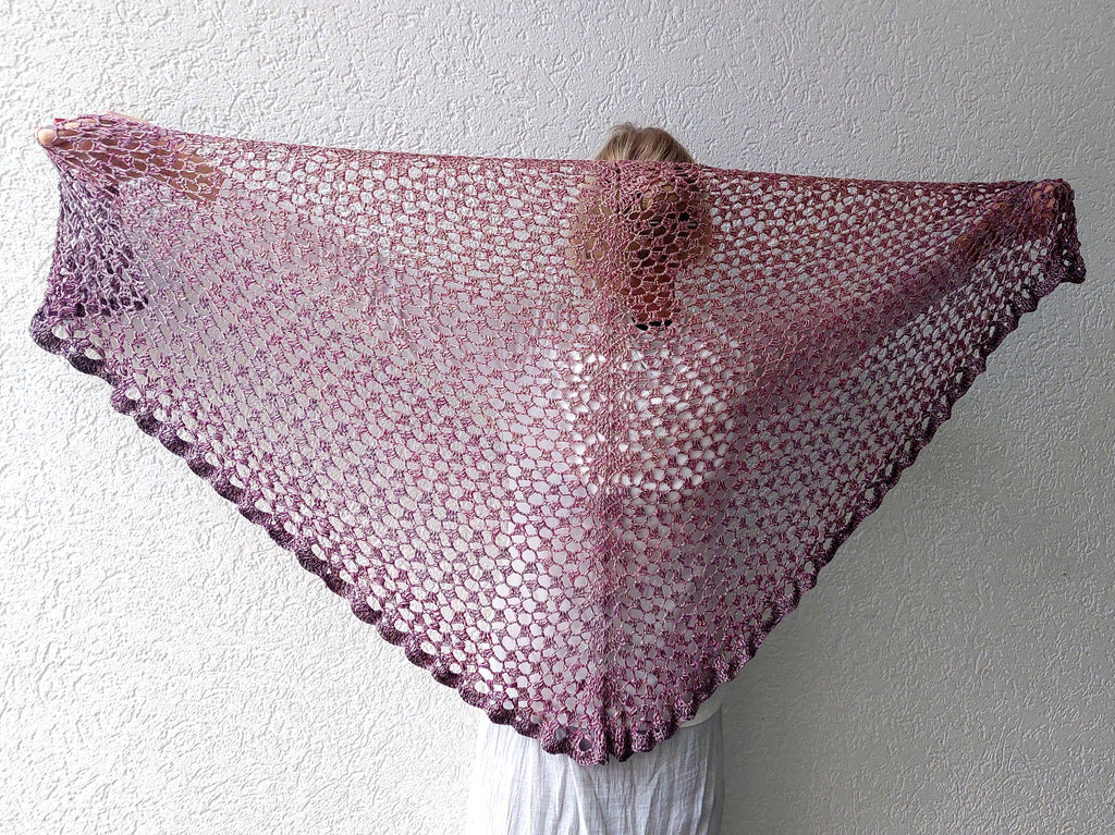Luftiges Tuch "Valentina", PDF Häkelanleitung
