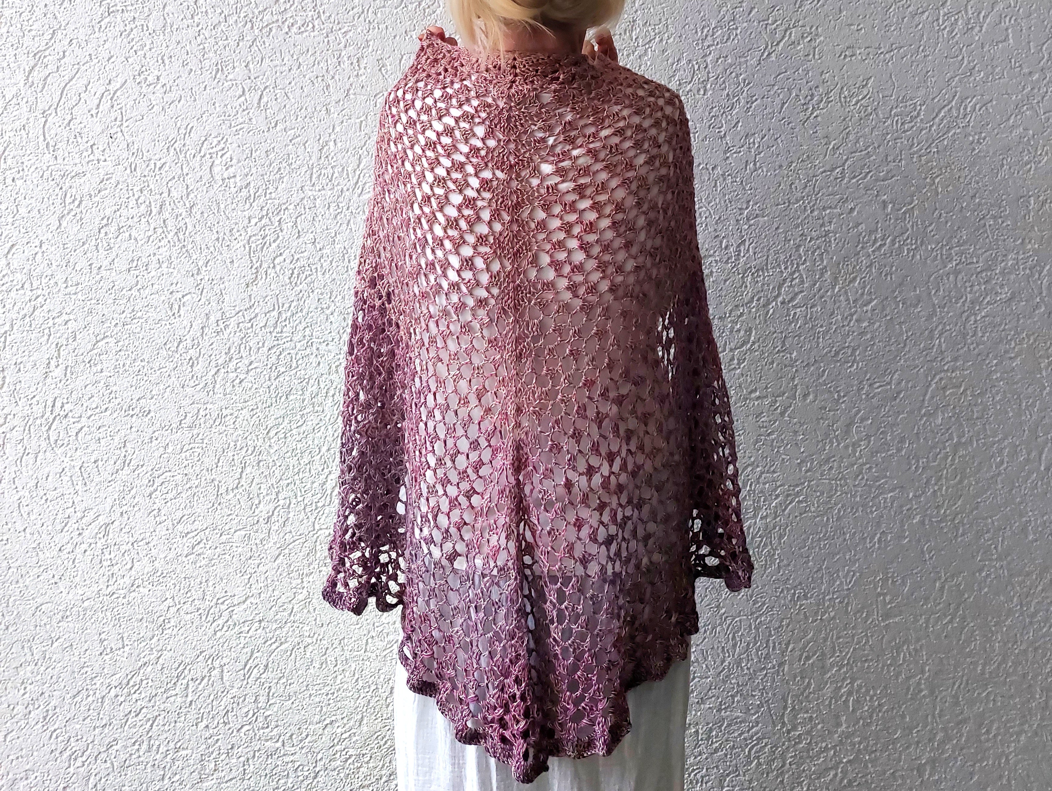 Luftiges Tuch "Valentina", PDF Häkelanleitung