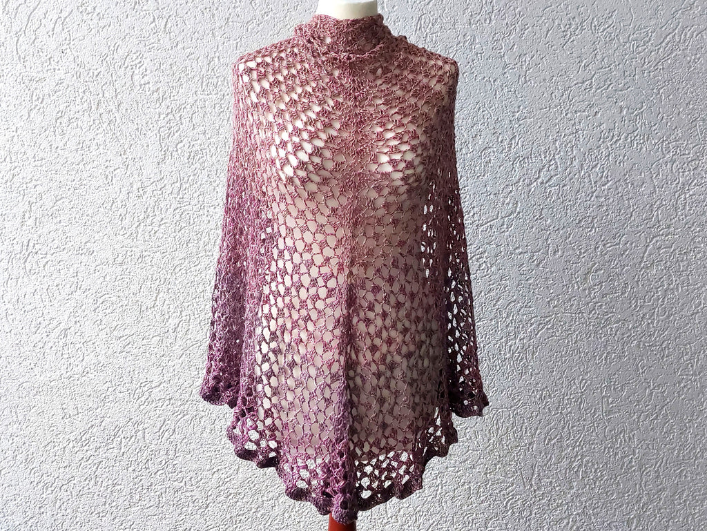 Luftiges Tuch "Valentina", PDF Häkelanleitung