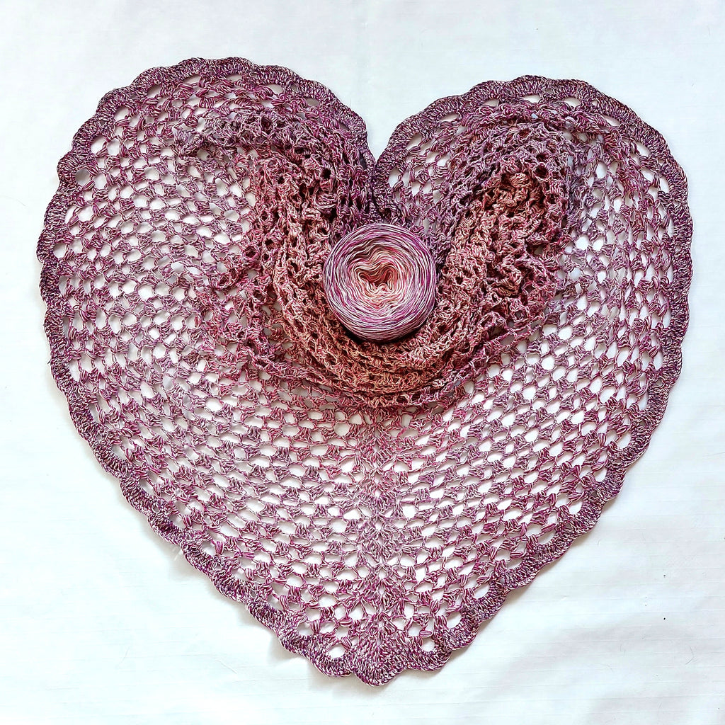 Luftiges Tuch "Valentina", PDF Häkelanleitung