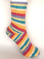 Socken 2026 - August: Two Way Socke "Unisex" mit Rippenmuster - Gr.32-47