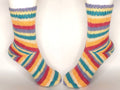 Socken 2026 - August: Two Way Socke "Unisex" mit Rippenmuster - Gr.32-47