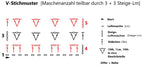 V-Stichmuster häkeln mit Video