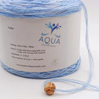 Aqua Bobbel Garn mit Baumwolle und Viskose 25007