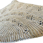Das Wintertuch stricken - halbrundes Tuch mit Shetland-Lacemuster