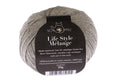 Schoppel Wolle Live Style Hellgrau meliert Farbe 9250M