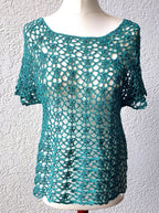 Häkelanleitung Oberteil "Charmanter Begleiter"