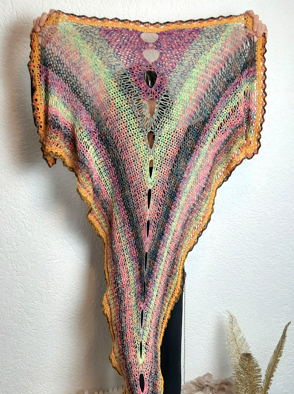 PDF Häkelanleitung Tuch "Cleopatra"