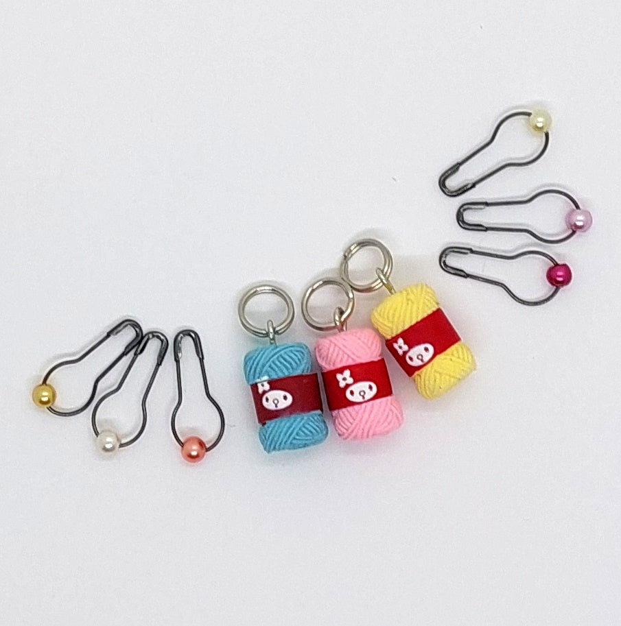 Maschenmarkierer in der Dose