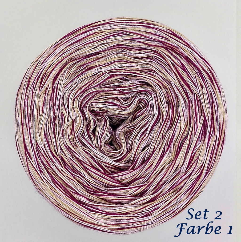 Häkelset Granny Square Decke häkeln